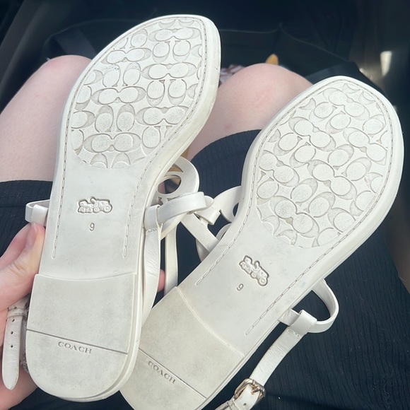 COACH sandals size 9 - Picture 2 of 4